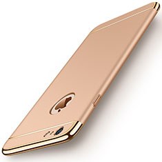 Luxury Metal Frame and Plastic Back Case M01 for Apple iPhone 6S Plus Gold