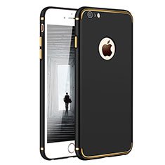 Luxury Metal Frame and Plastic Back Case M02 for Apple iPhone 6S Black