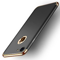 Luxury Metal Frame and Plastic Back Case M02 for Apple iPhone 8 Black