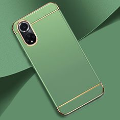 Luxury Metal Frame and Plastic Back Cover Case for Huawei Honor 50 5G Matcha Green