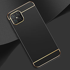 Luxury Metal Frame and Plastic Back Cover Case for Huawei Nova 8 SE 4G Black