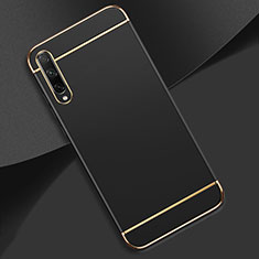 Luxury Metal Frame and Plastic Back Cover Case M01 for Huawei P smart S Black