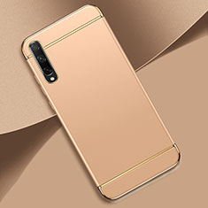 Luxury Metal Frame and Plastic Back Cover Case M01 for Huawei P smart S Gold