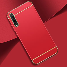 Luxury Metal Frame and Plastic Back Cover Case M01 for Huawei P smart S Red