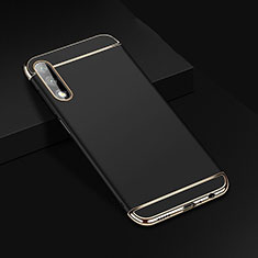 Luxury Metal Frame and Plastic Back Cover Case M01 for Huawei P Smart Z (2019) Black