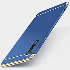 Luxury Metal Frame and Plastic Back Cover Case M01 for Xiaomi Mi 9 Pro Blue