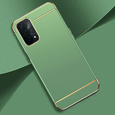 Luxury Metal Frame and Plastic Back Cover Case P02 for OnePlus Nord N200 5G Matcha Green