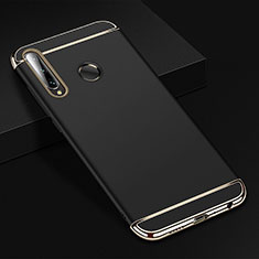 Luxury Metal Frame and Plastic Back Cover Case T01 for Huawei Honor 20E Black