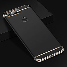 Luxury Metal Frame and Plastic Back Cover Case T01 for Huawei Honor View 20 Black