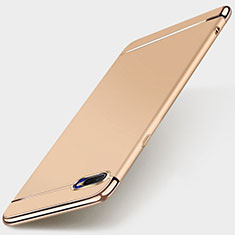 Luxury Metal Frame and Plastic Back Cover Case T01 for Oppo R17 Neo Gold