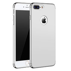 Luxury Metal Frame and Plastic Back Cover F05 for Apple iPhone 8 Plus White