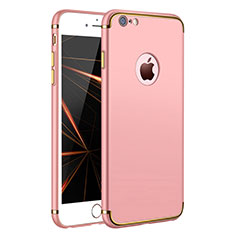 Luxury Metal Frame and Plastic Back Cover for Apple iPhone 6 Plus Rose Gold