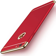 Luxury Metal Frame and Plastic Back Cover for Apple iPhone 6S Red