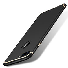 Luxury Metal Frame and Plastic Back Cover for Apple iPhone 7 Plus Black