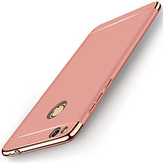 Luxury Metal Frame and Plastic Back Cover for Huawei Honor 8 Lite Rose Gold