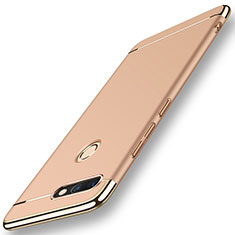 Luxury Metal Frame and Plastic Back Cover for Huawei Nova 2 Gold