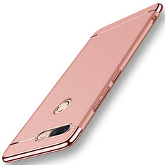 Luxury Metal Frame and Plastic Back Cover for Huawei Nova 2 Rose Gold