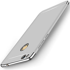 Luxury Metal Frame and Plastic Back Cover for Huawei P9 Lite (2017) Silver