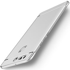 Luxury Metal Frame and Plastic Back Cover for Huawei P9 Silver