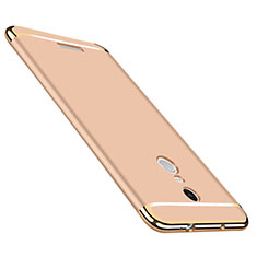 Luxury Metal Frame and Plastic Back Cover for Xiaomi Redmi Note 3 MediaTek Gold