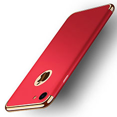 Luxury Metal Frame and Plastic Back Cover M02 for Apple iPhone 8 Red