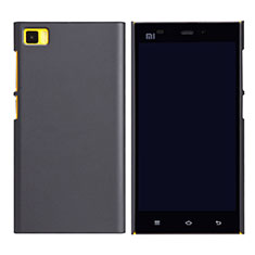 Mesh Hole Hard Rigid Case Back Cover for Xiaomi Mi 3 Black