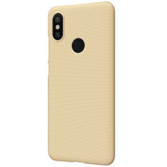 Mesh Hole Hard Rigid Case Back Cover for Xiaomi Mi A2 Gold