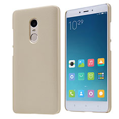 Mesh Hole Hard Rigid Case Back Cover for Xiaomi Redmi Note 4X High Edition Gold