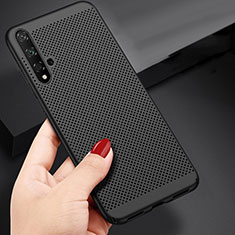 Mesh Hole Hard Rigid Snap On Case Cover for Huawei Honor 20S Black