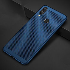 Mesh Hole Hard Rigid Snap On Case Cover for Huawei Honor 8X Blue