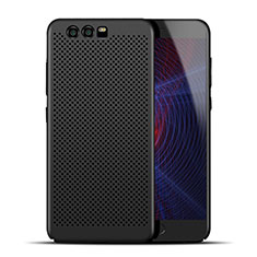 Mesh Hole Hard Rigid Snap On Case Cover for Huawei Honor 9 Black