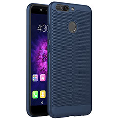 Mesh Hole Hard Rigid Snap On Case Cover for Huawei Honor V9 Blue