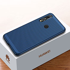 Mesh Hole Hard Rigid Snap On Case Cover for Huawei Nova 4 Blue