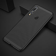 Mesh Hole Hard Rigid Snap On Case Cover for Huawei P30 Lite New Edition Black