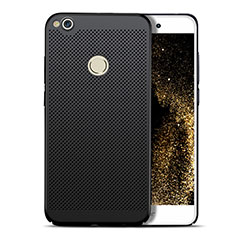 Mesh Hole Hard Rigid Snap On Case Cover for Huawei P8 Lite (2017) Black