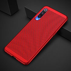 Mesh Hole Hard Rigid Snap On Case Cover for Xiaomi Mi 9 Red