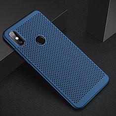 Mesh Hole Hard Rigid Snap On Case Cover for Xiaomi Mi A2 Blue