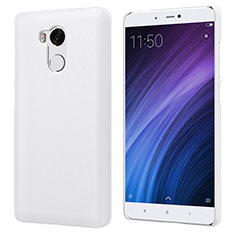 Mesh Hole Hard Rigid Snap On Case Cover for Xiaomi Redmi 4 Prime High Edition White