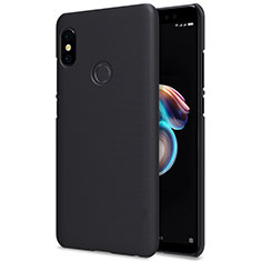 Mesh Hole Hard Rigid Snap On Case Cover for Xiaomi Redmi Note 5 Pro Black