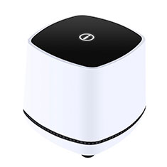 Mini Speaker Wired Portable Stereo Super Bass Loudspeaker W06 for Samsung Galaxy Tab S2 8.0 SM-T710 SM-T715 White