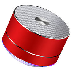 Mini Wireless Bluetooth Speaker Portable Stereo Super Bass Loudspeaker K01 for Vivo iQOO Z7 5G Red
