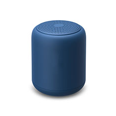 Mini Wireless Bluetooth Speaker Portable Stereo Super Bass Loudspeaker K02 for Motorola Moto Edge 40 5G Blue