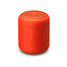 Mini Wireless Bluetooth Speaker Portable Stereo Super Bass Loudspeaker K02 for Sharp Aquos Sense4 Basic Red