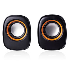Mini Wireless Bluetooth Speaker Portable Stereo Super Bass Loudspeaker K04 for HTC Desire 21 Pro 5G Black