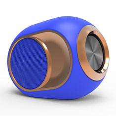 Mini Wireless Bluetooth Speaker Portable Stereo Super Bass Loudspeaker K05 for Vivo X90 5G Blue