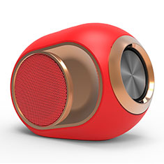 Mini Wireless Bluetooth Speaker Portable Stereo Super Bass Loudspeaker K05 for Vivo iQOO Z7 5G Red
