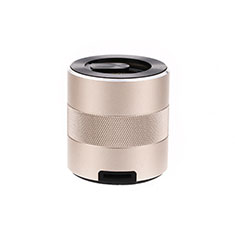Mini Wireless Bluetooth Speaker Portable Stereo Super Bass Loudspeaker K09 for Handy Zubehoer Selfie Sticks Stangen Gold