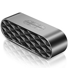 Mini Wireless Bluetooth Speaker Portable Stereo Super Bass Loudspeaker S08 for Motorola Moto Edge 40 5G Black