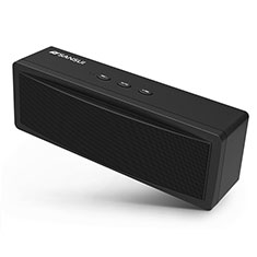 Mini Wireless Bluetooth Speaker Portable Stereo Super Bass Loudspeaker S19 for Sharp Aquos Sense4 Basic Black