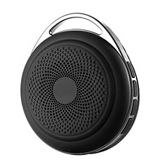 Mini Wireless Bluetooth Speaker Portable Stereo Super Bass Loudspeaker S20 for Wiko View Go Black